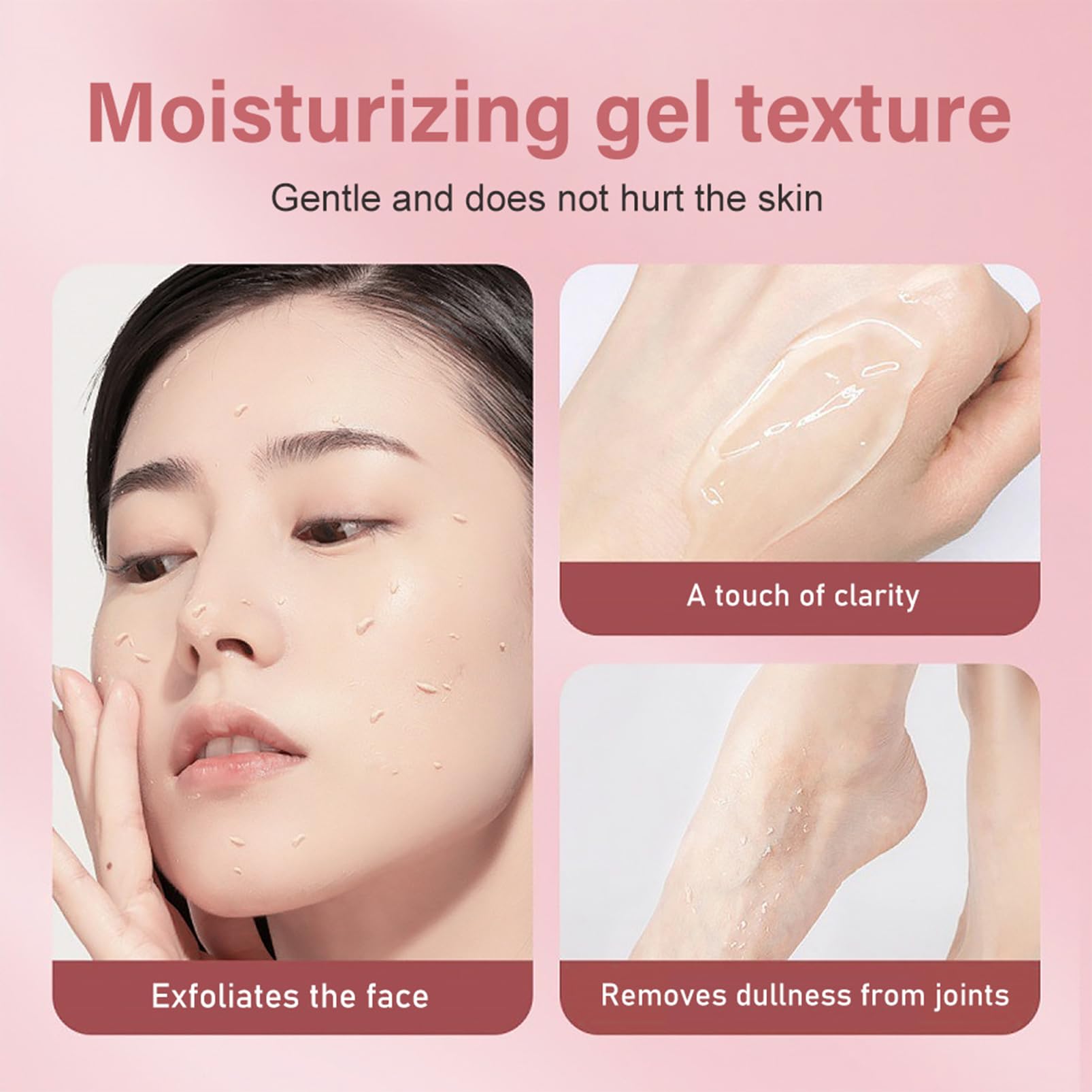 Poros más limpios tras usar el exfoliante facial de MrCuvaryas