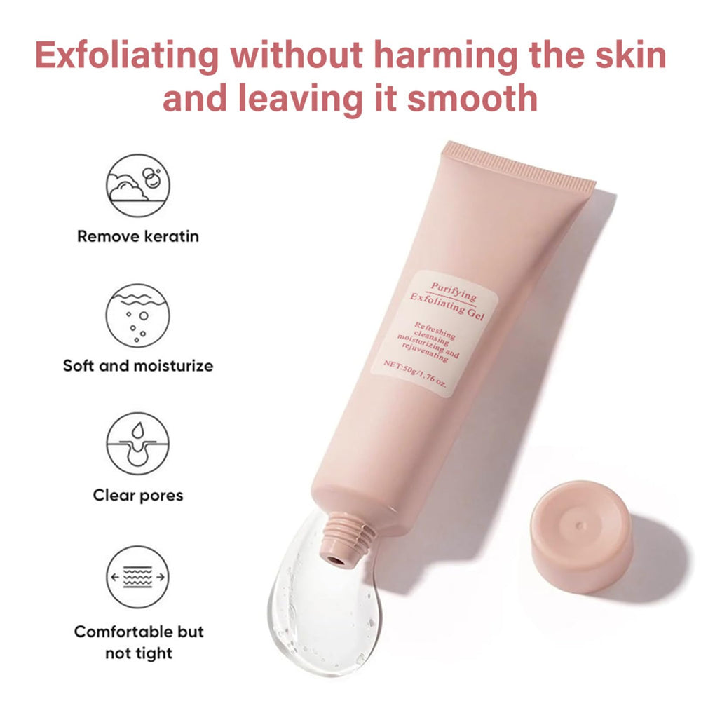 Gel purificante exfoliante de MrCuvaryas con textura suave para poros limpios