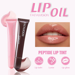 Brillo labial hidratante de Mrettick para labios suaves y confortables.
