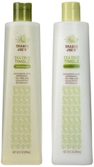 Shampoo Mroobest Tea Tree Tingle, botella, limpieza suave y frescura diaria.