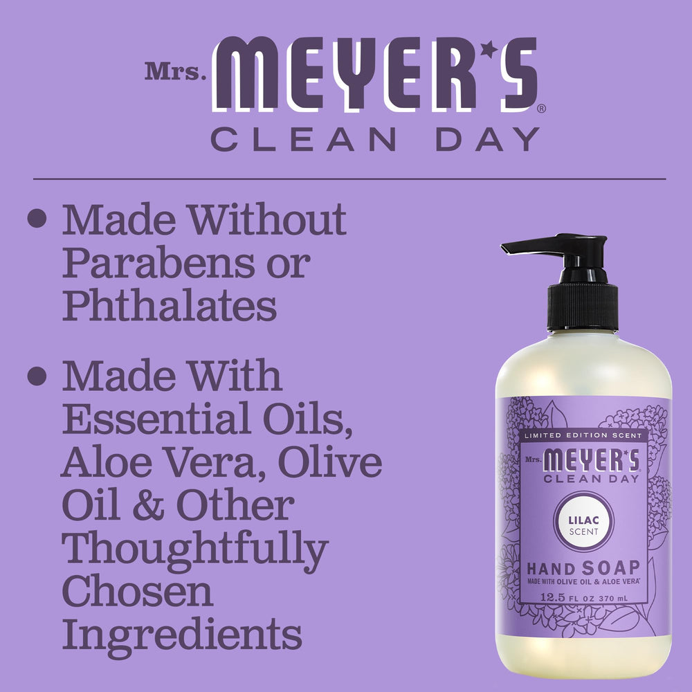 Base suave de MRS. MEYER'S con aceite de oliva y aloe vera