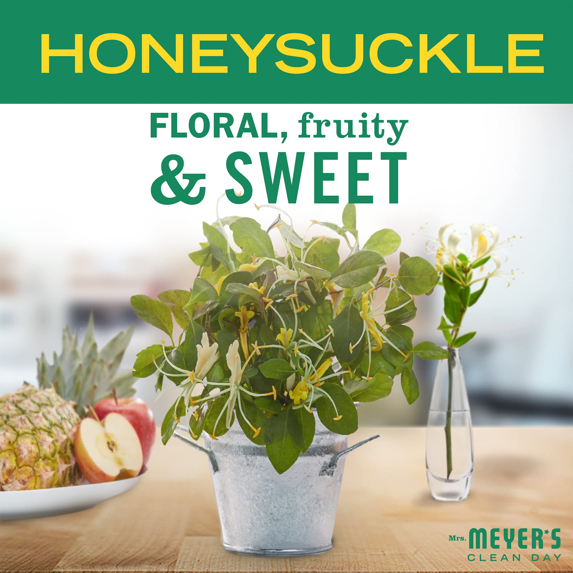 Mrs. Meyer's crema de manos enriquecida con manteca de karité para piel suave