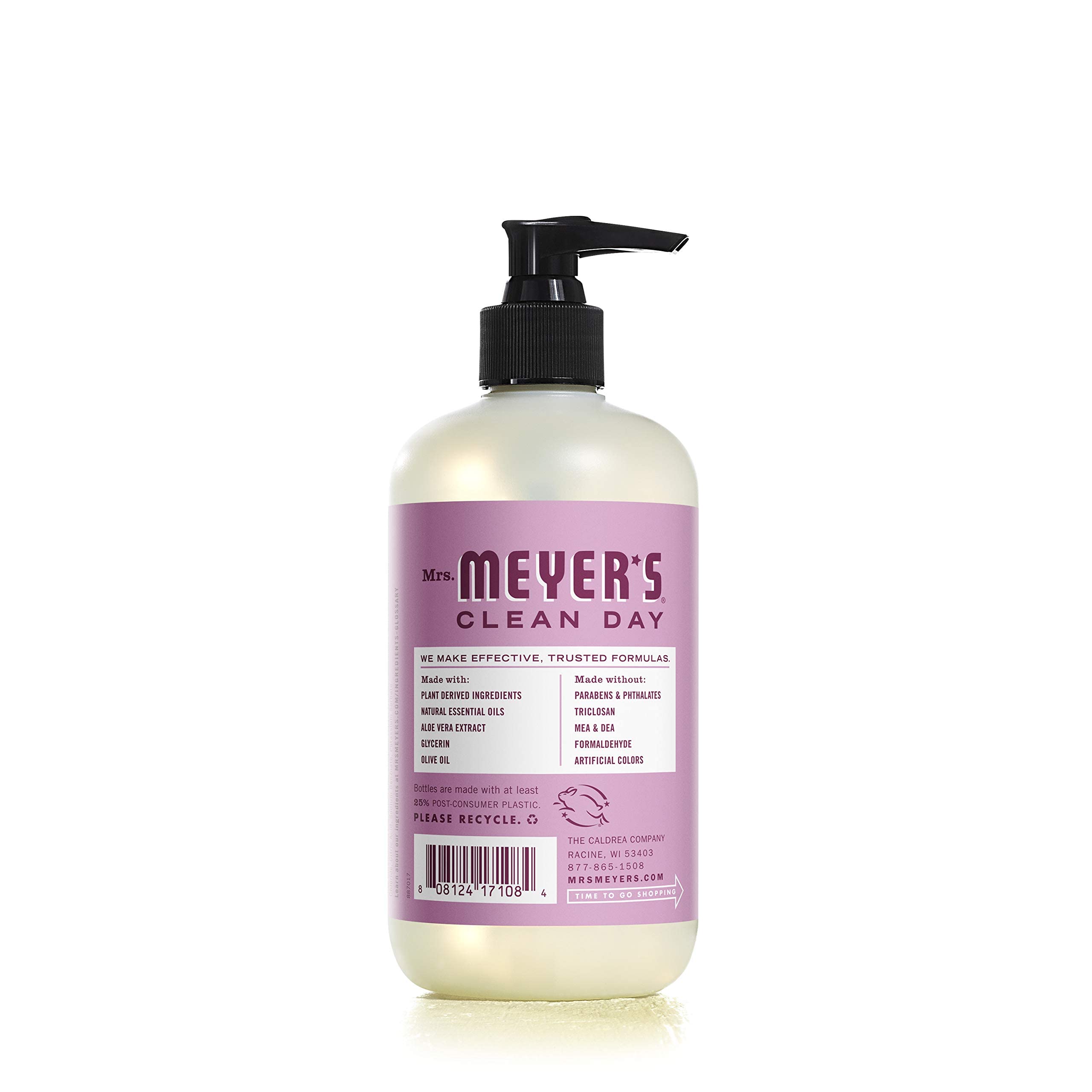 Flacon Mrs. Meyer's Clean Day pivoine, senteur florale légère au quotidien.