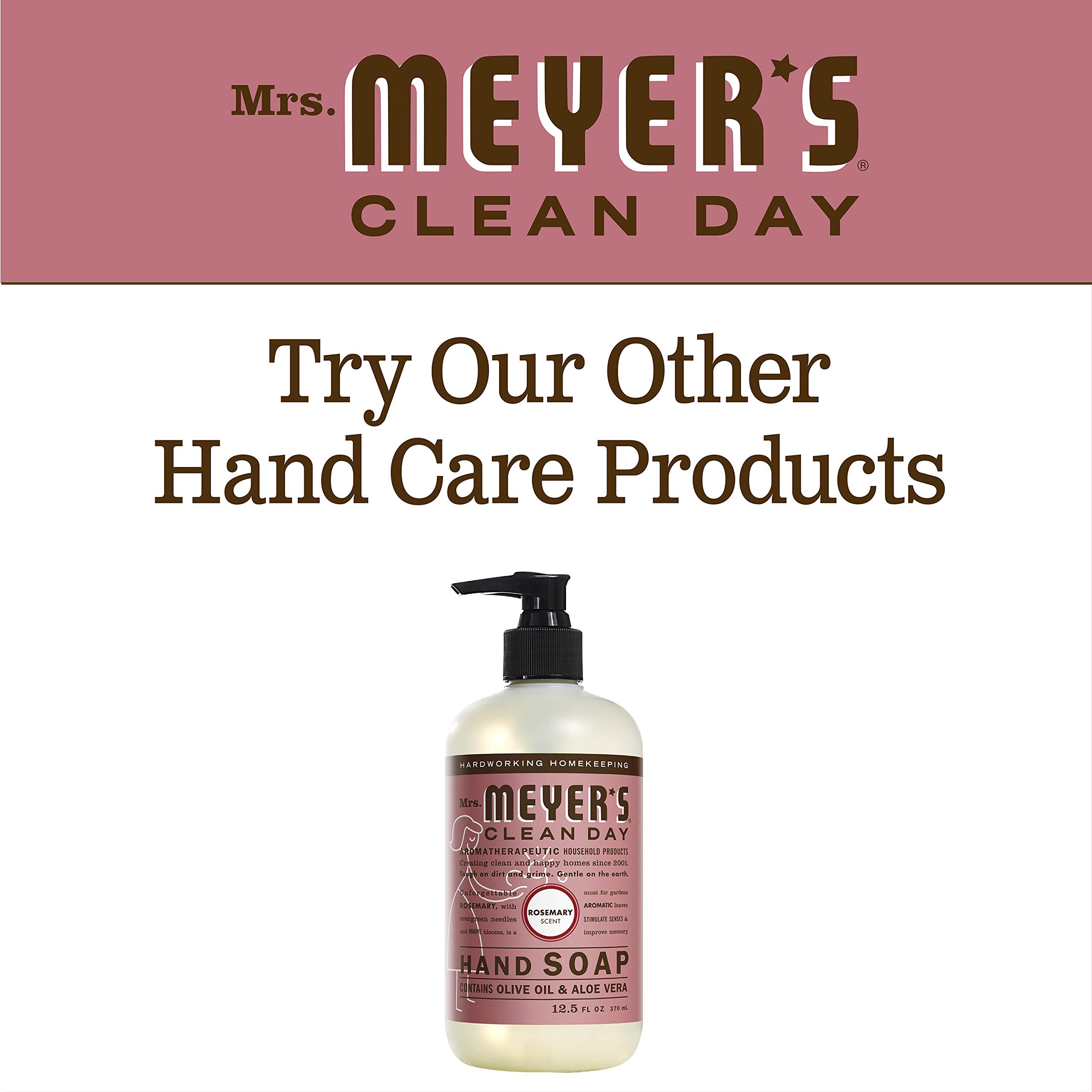 Mrs. Meyer's Clean Day hidratación suave para manos ocupadas