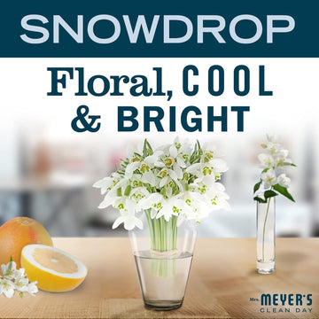 Mrs. Meyer's Snowdrop edición limitada de invierno para el hogar.