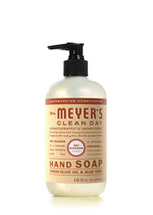 Mrs. Meyer's Clean Day Jabón de manos ciruela, fragancia afrutada para momentos refrescantes.