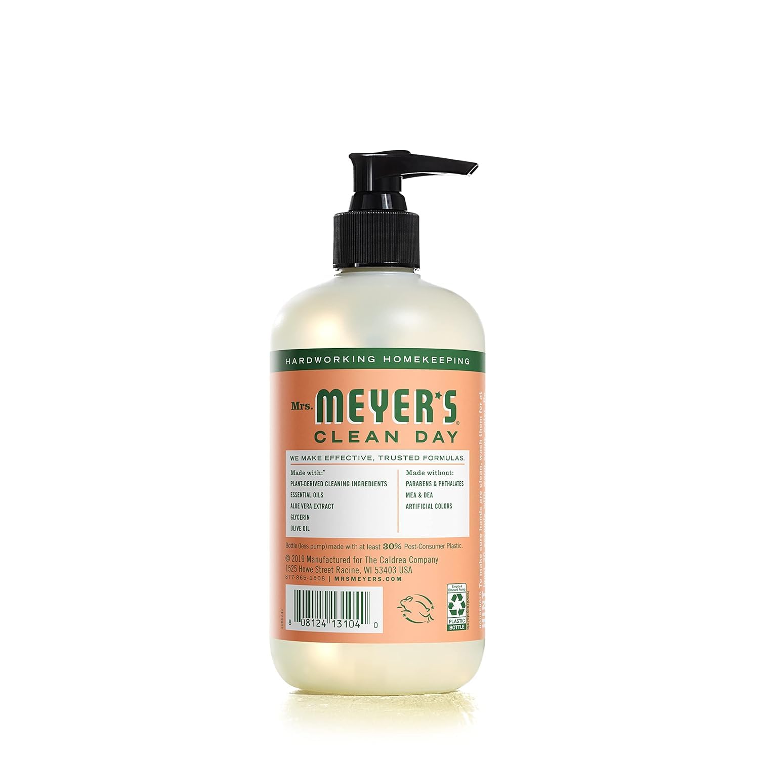 Mrs. Meyer’s Clean Day con aceites esenciales y aloe para hidratación ligera
