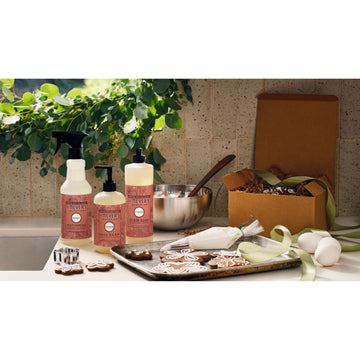Mrs. MEYER'S Clean Day Jabón manos pan de jengibre, aroma festivo ideal para cocina y baño