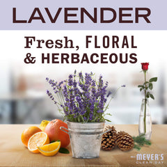 Mrs. Meyer's Clean Day Lavanda: jabón líquido con aceite de oliva para manos suaves.