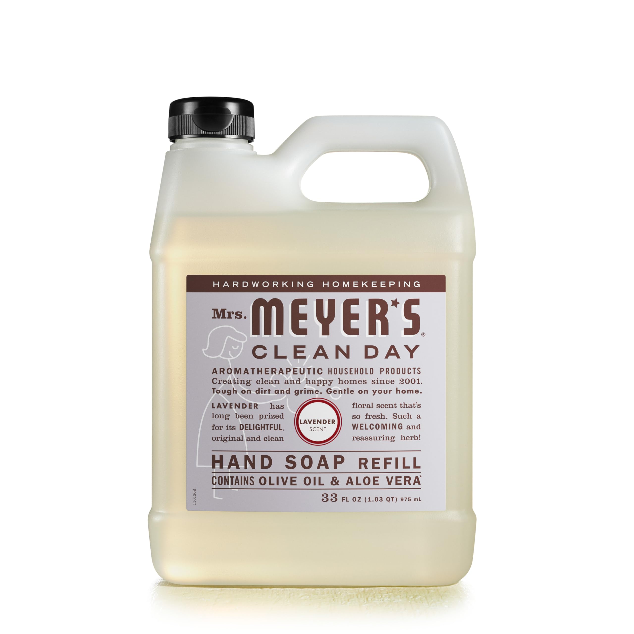 Mrs. Meyer's Clean Day Lavanda: relleno de jabón para manos con aroma calmante.
