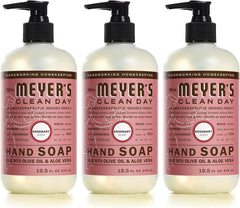 Mrs. Meyer's Clean Day romero: botella en tres pack para lavado diario