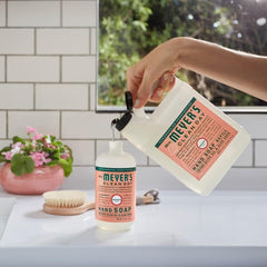 Leaping Bunny cruelty-free certification emblem for Mrs. Meyer's products.