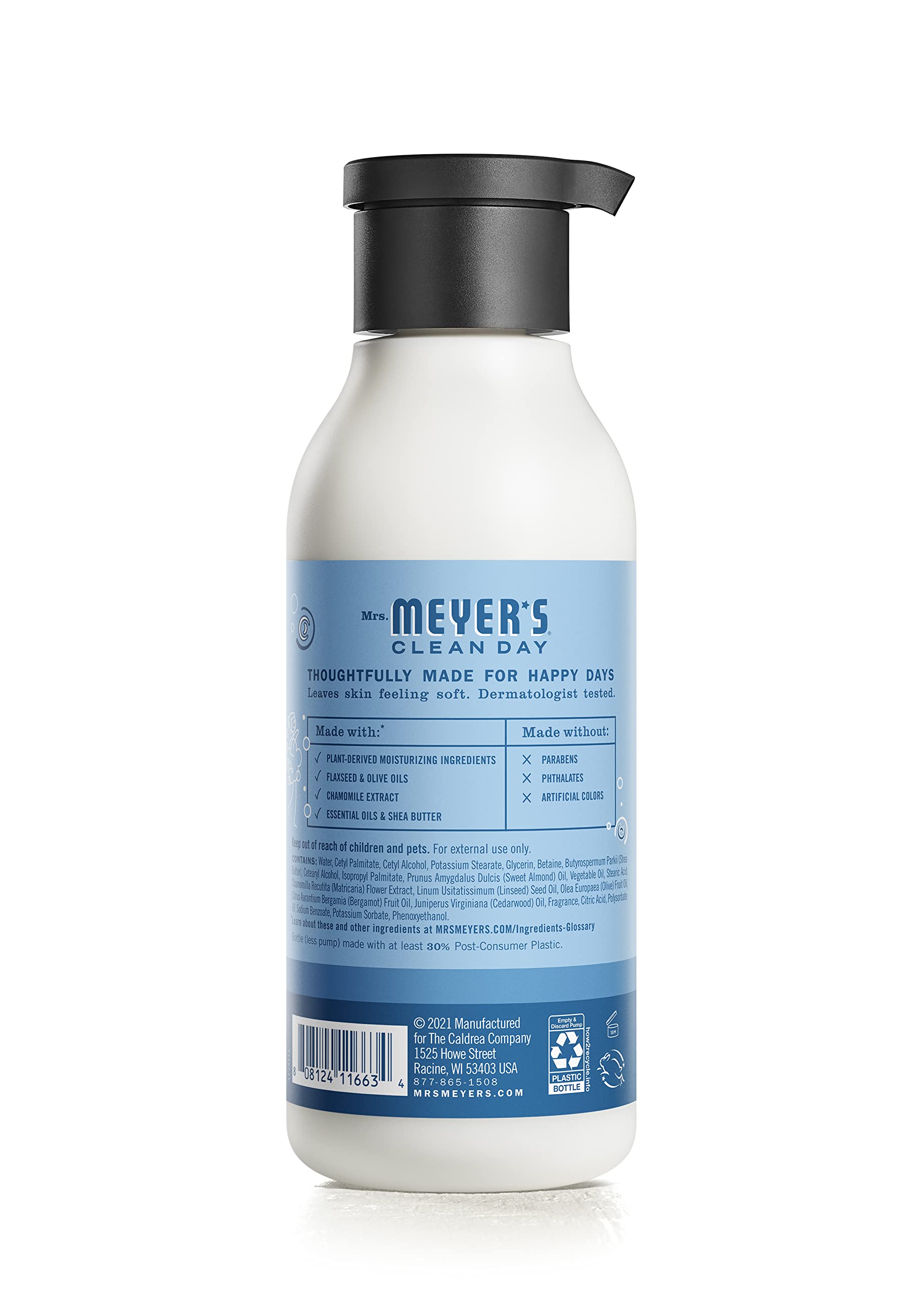 Aroma fresco de la loción corporal MRS MEYER'S Agua de lluvia
