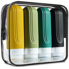 Mrsdry botellas de viaje 3 oz sin fugas para equipaje.
