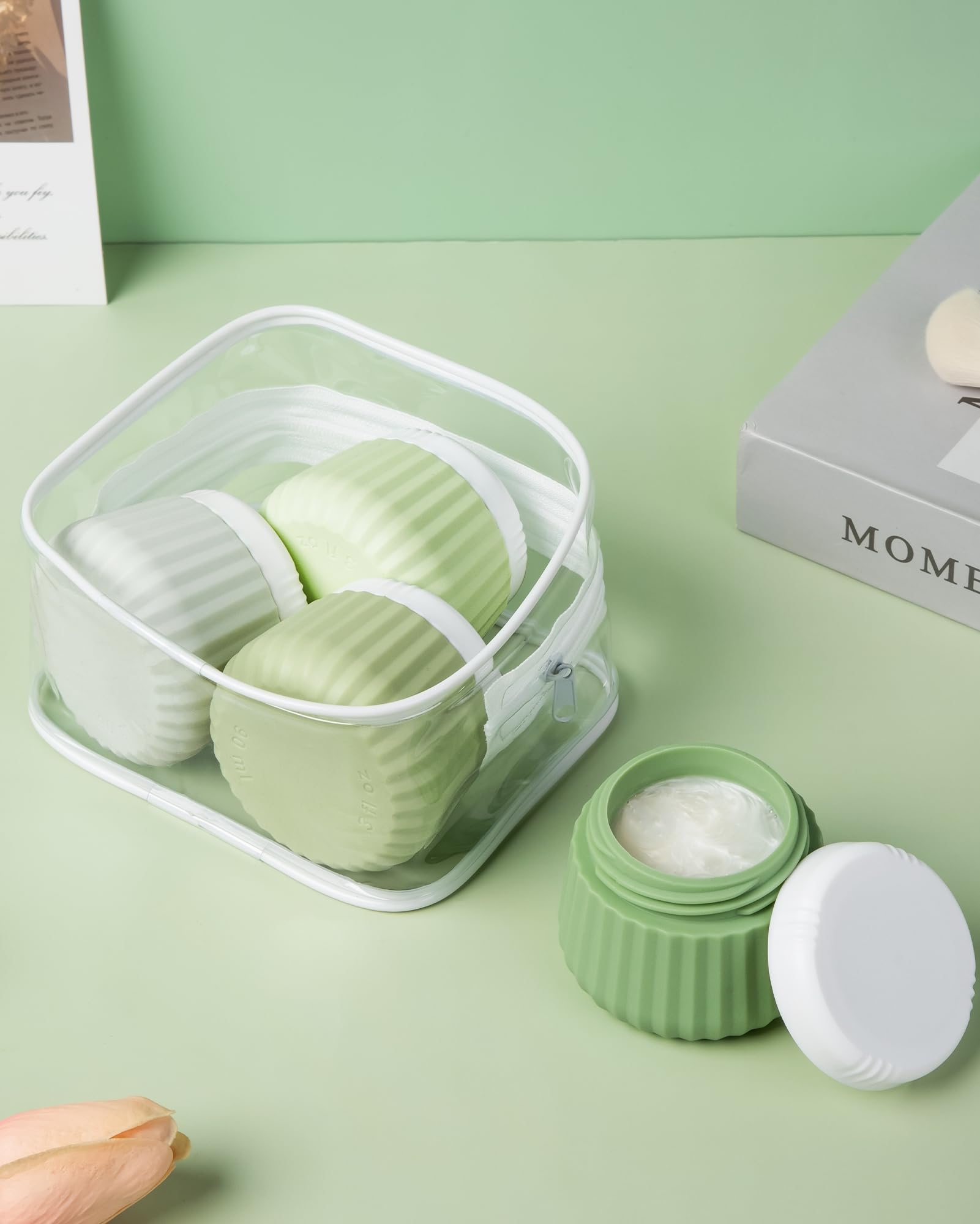 Mrsdry contenedores en colores variados para organizar visualmente