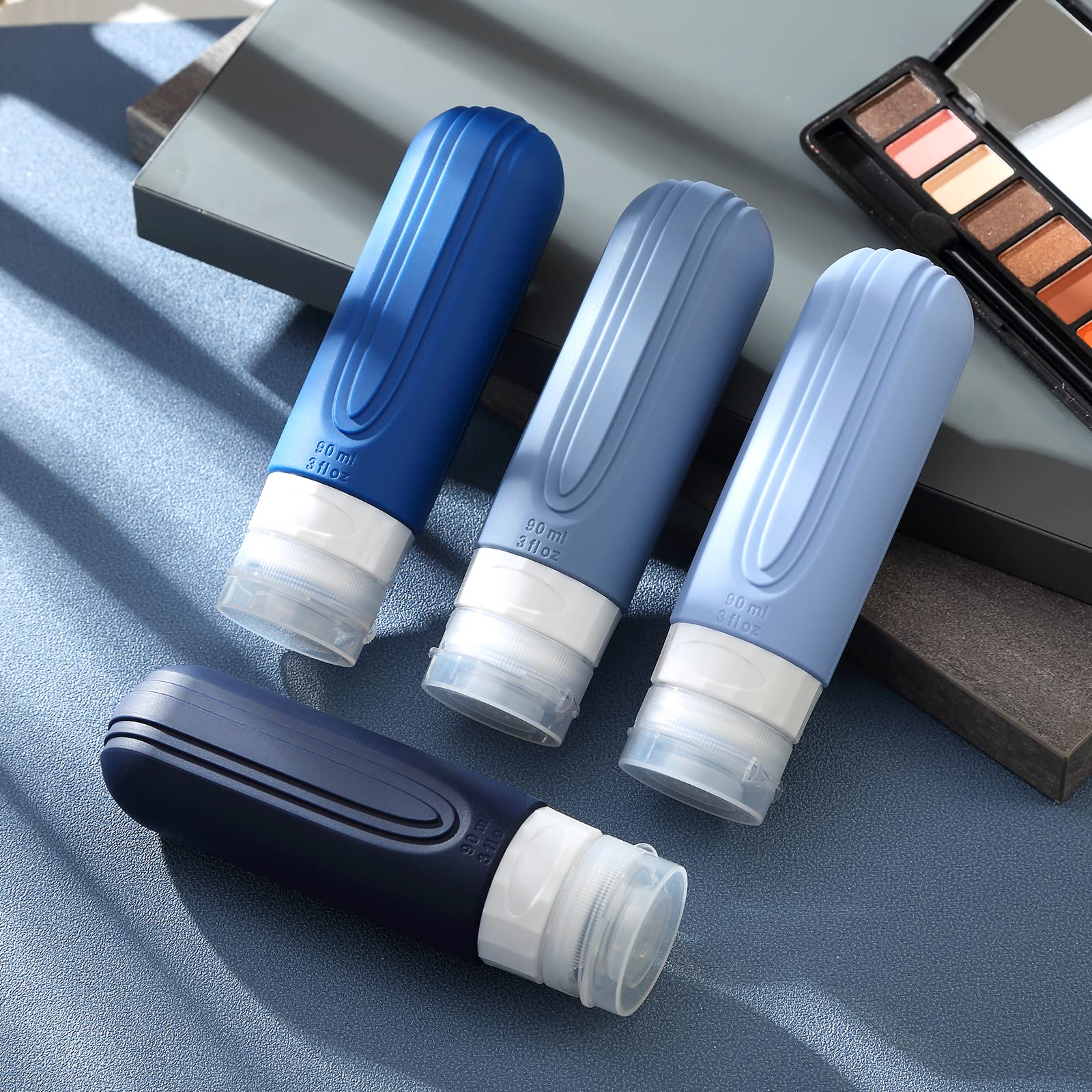 Tamaño compacto para maletas: frascos MrsDry caben en equipaje.