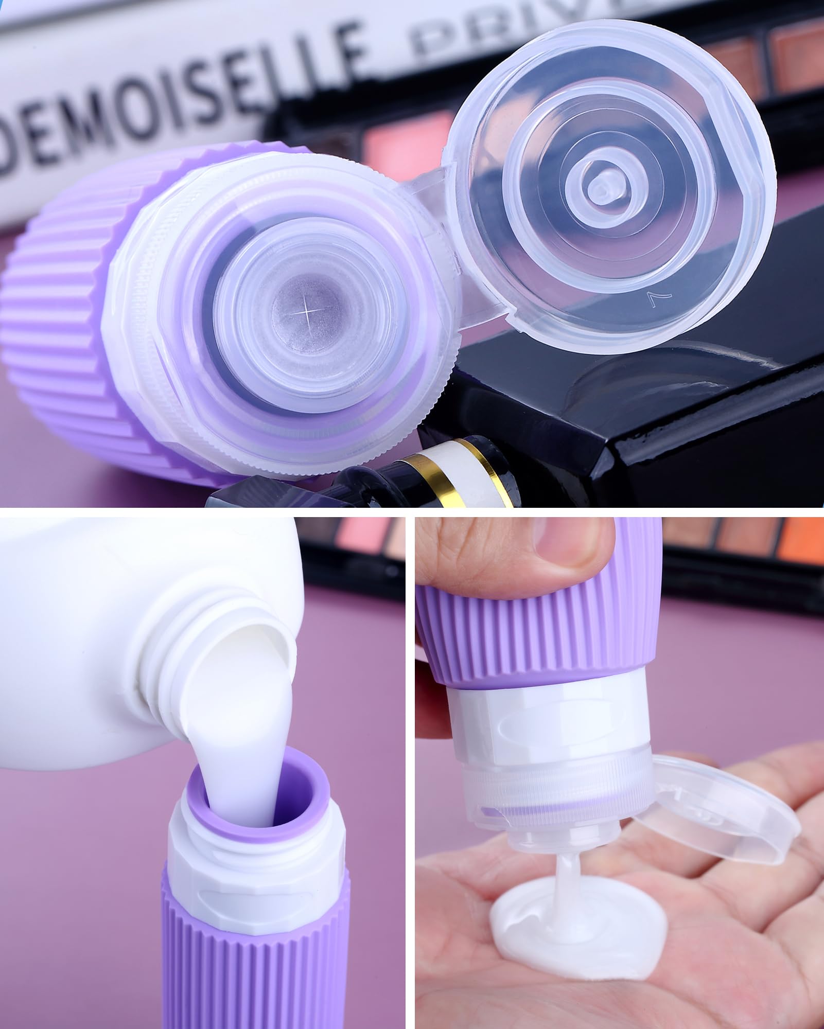Mrsdry tarros crema 3 oz con cierre hermético para cosméticos