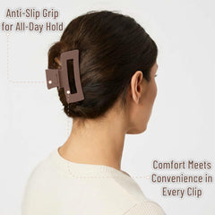 Ms. Pen clip pelo grande para cabello rizado y voluminoso.