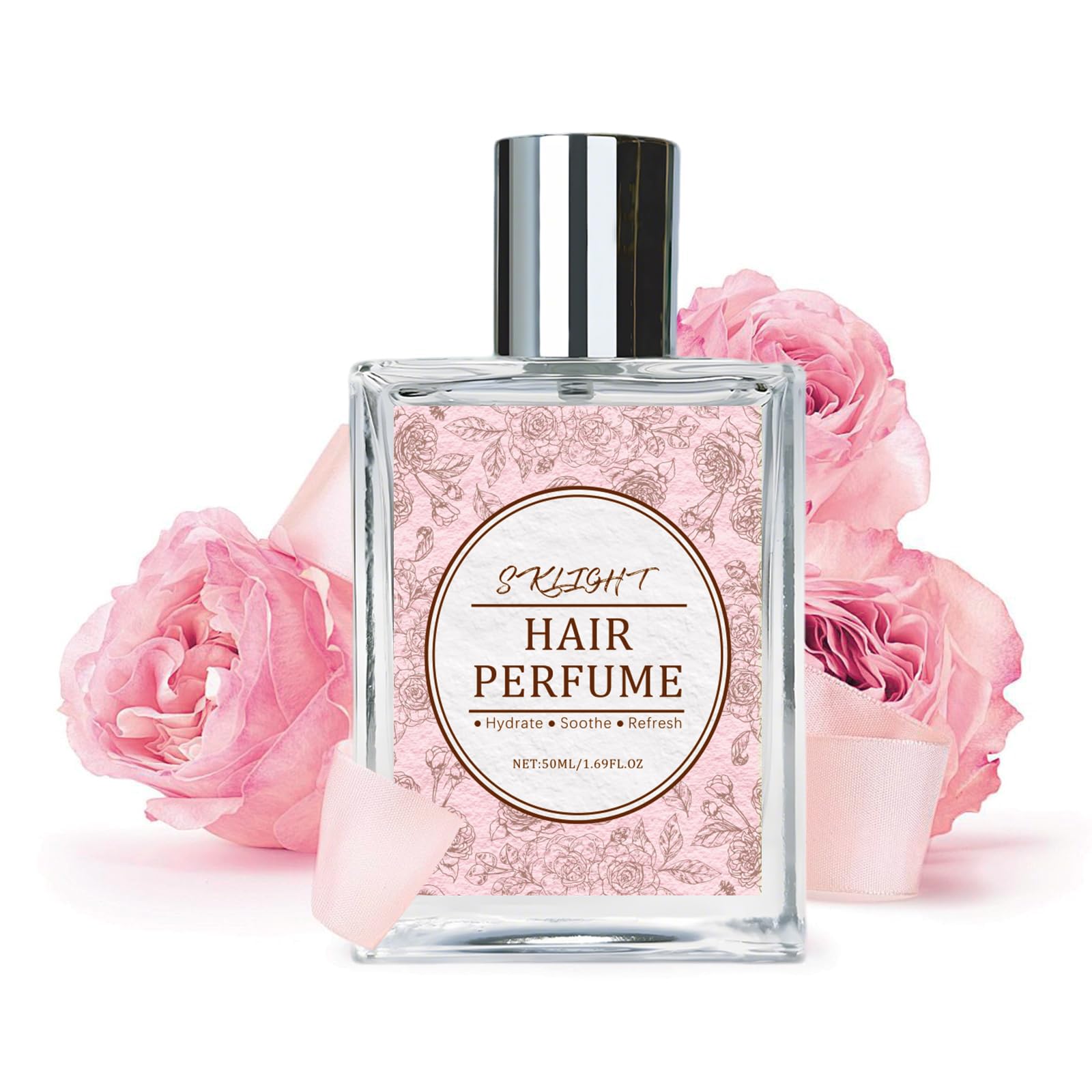 Msktasy perfume para cabello con aroma de rosas que dura todo el día