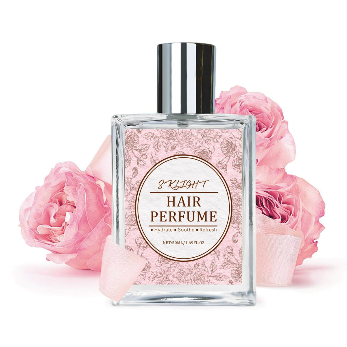 Msktasy perfume para cabello con aroma de rosas que dura todo el día