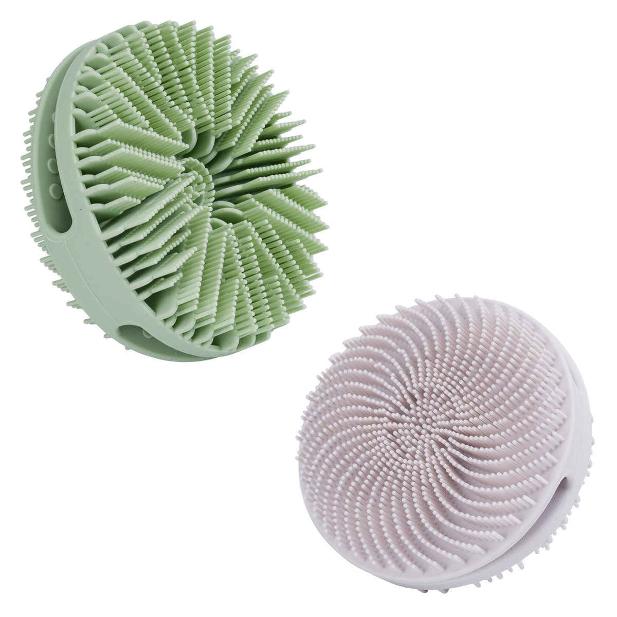 MtBoi exfoliante silicona cuerpo, doble juego para exfoliar y masajear la piel