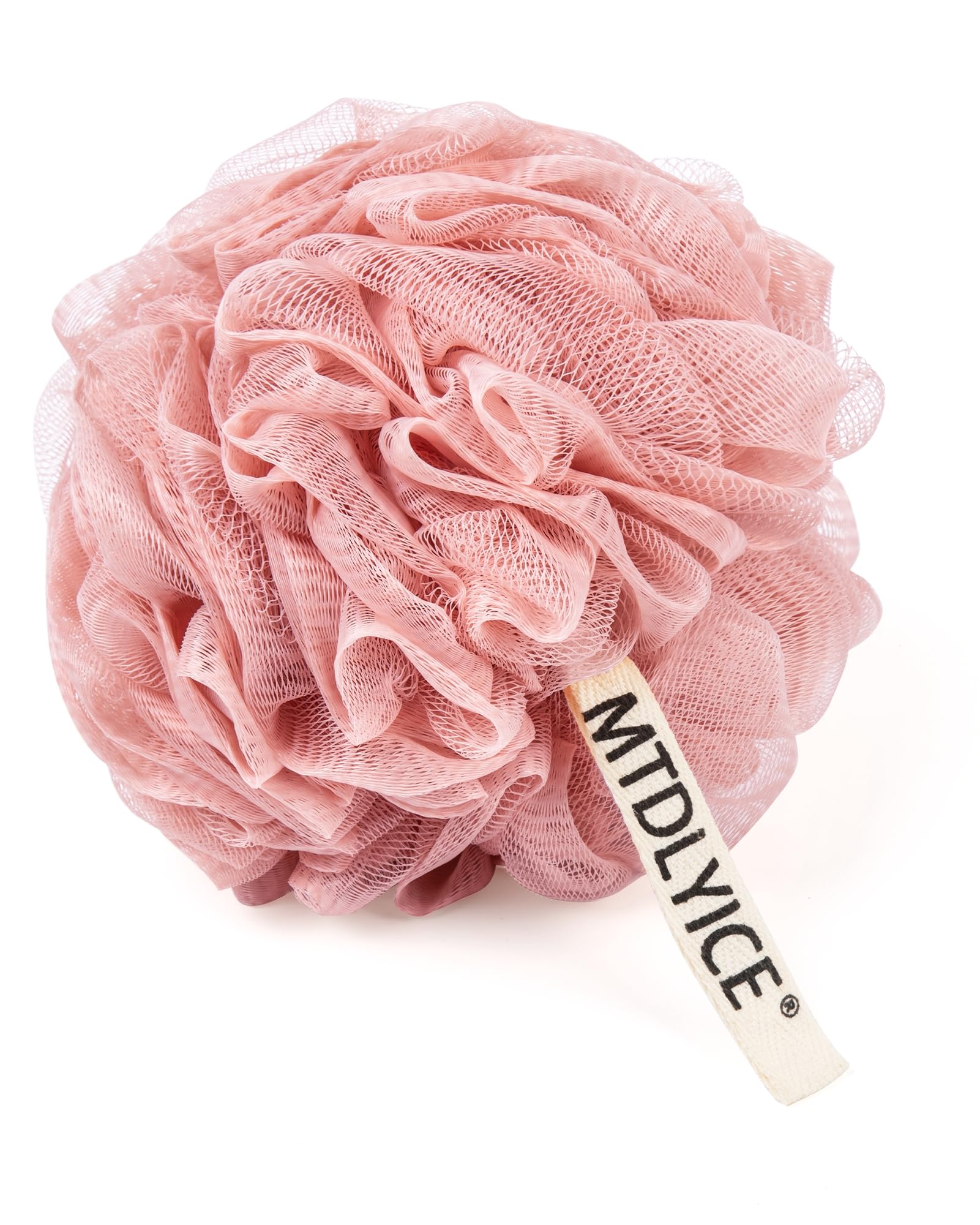 MTDLYICE lufa exfoliante color rojo-tierra añade estilo y comodidad