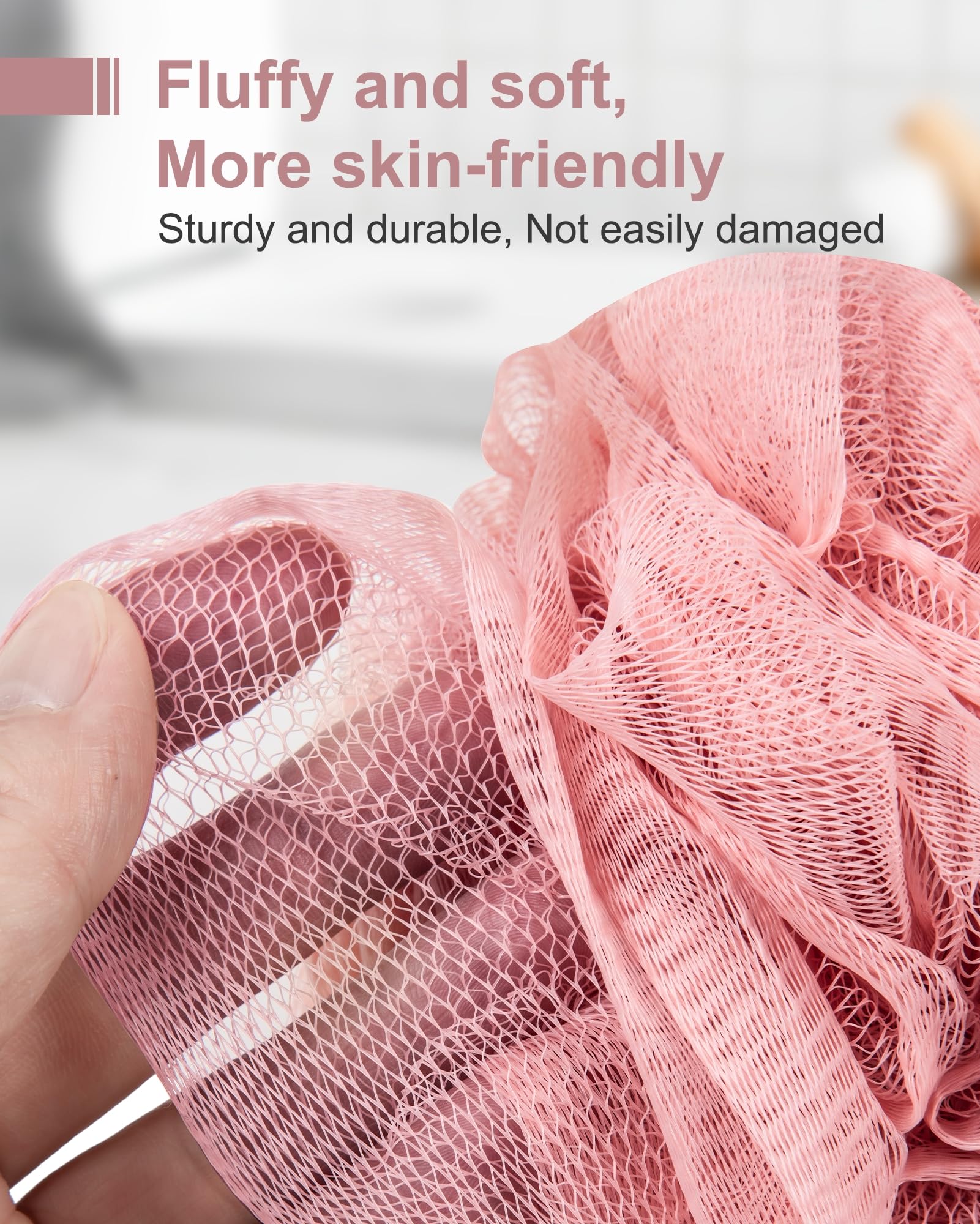 MTDLYICE lufa exfoliante duradera y resistente para uso diario
