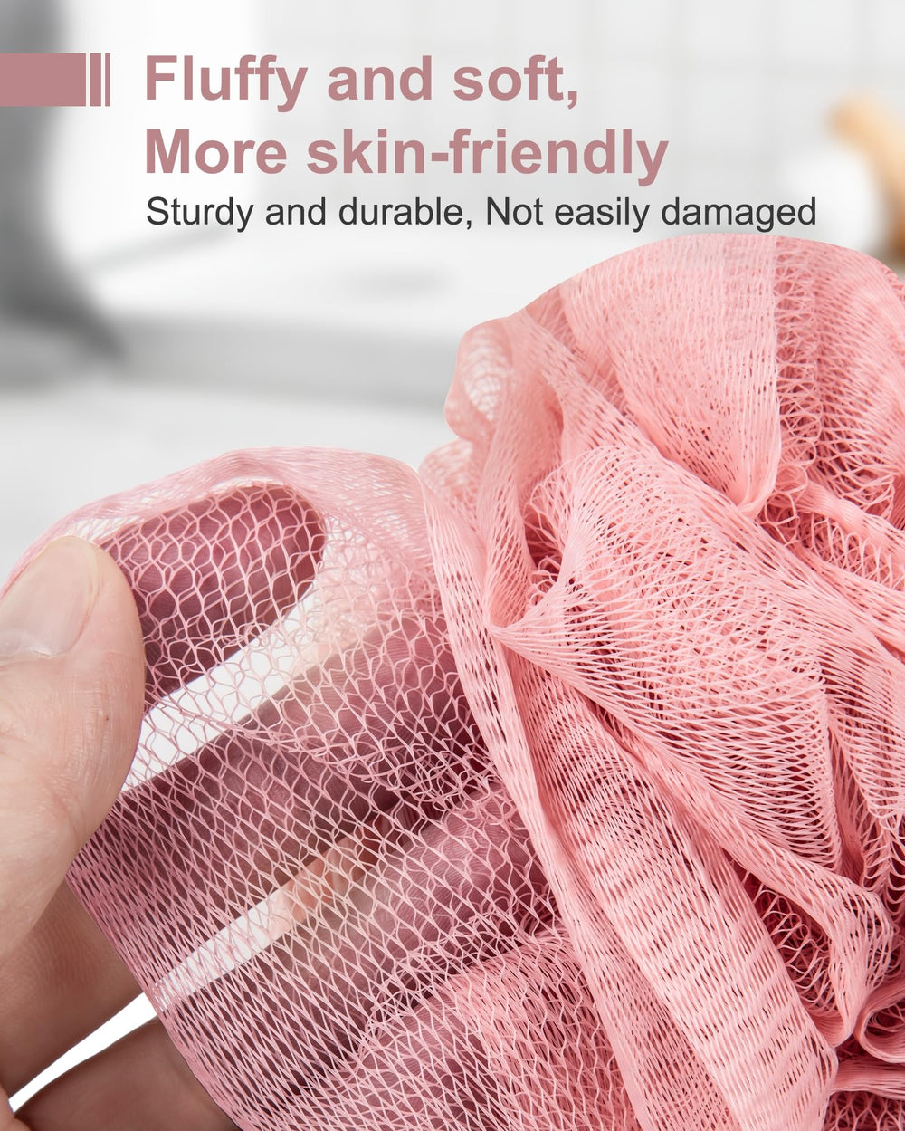 MTDLYICE lufa exfoliante duradera y resistente para uso diario