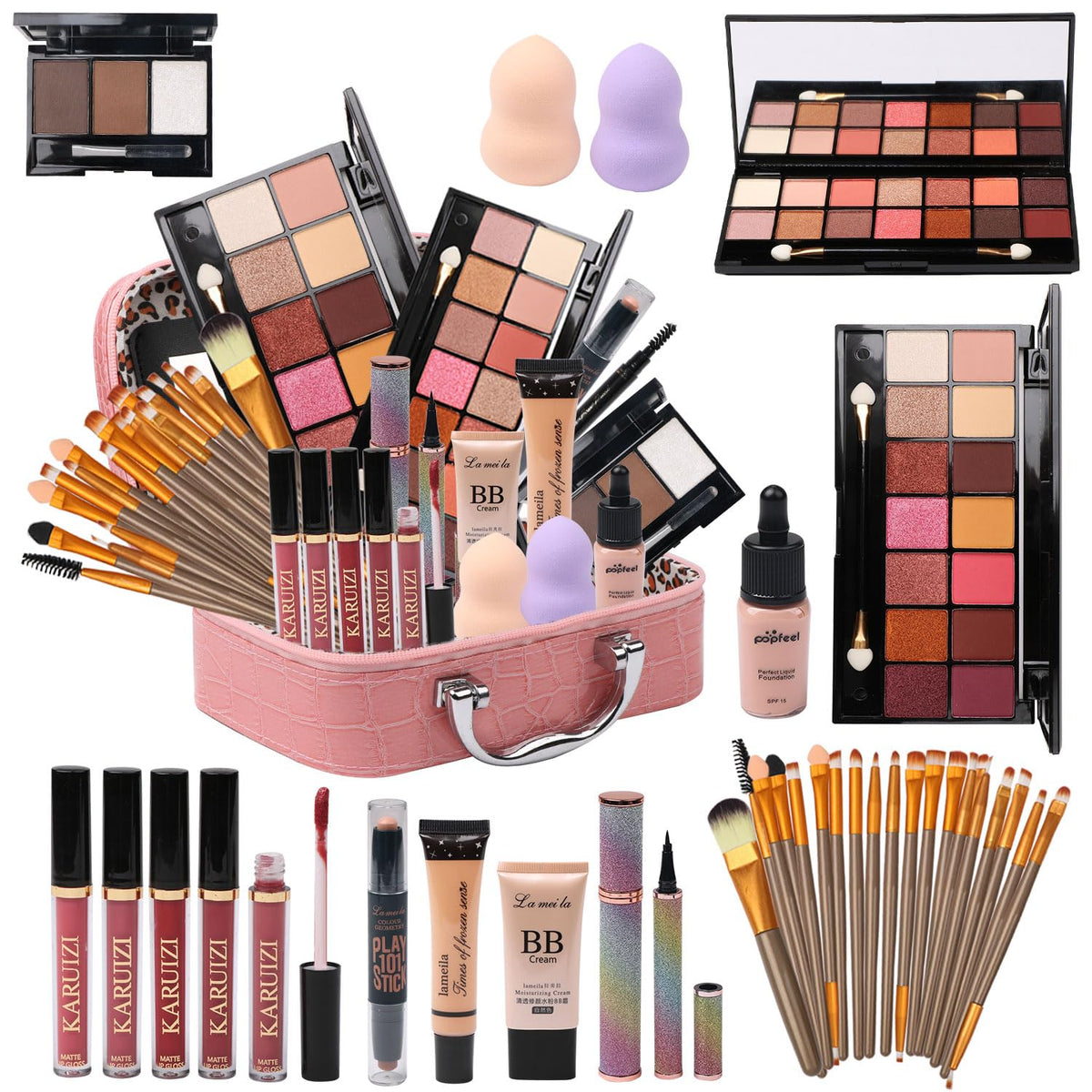 MTDXILTAI bolsa de maquillaje para organizar y transportar tus productos con facilidad