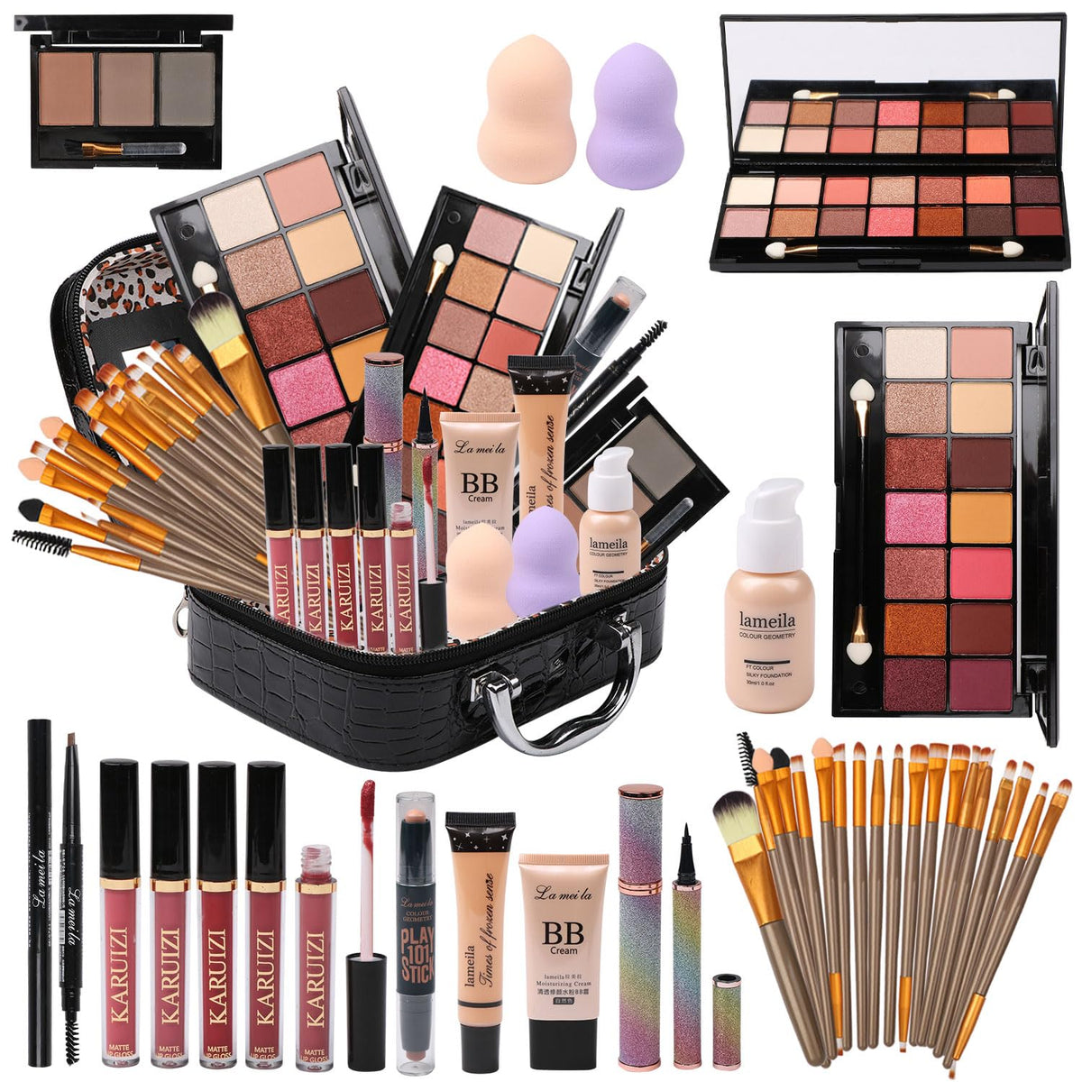 MTDXILTAI Paleta de sombras multicolor para crear looks versátiles