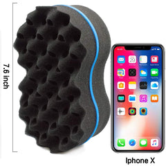 MTWIST esponja rizos texturizados; huecos grandes para ondas amplias.