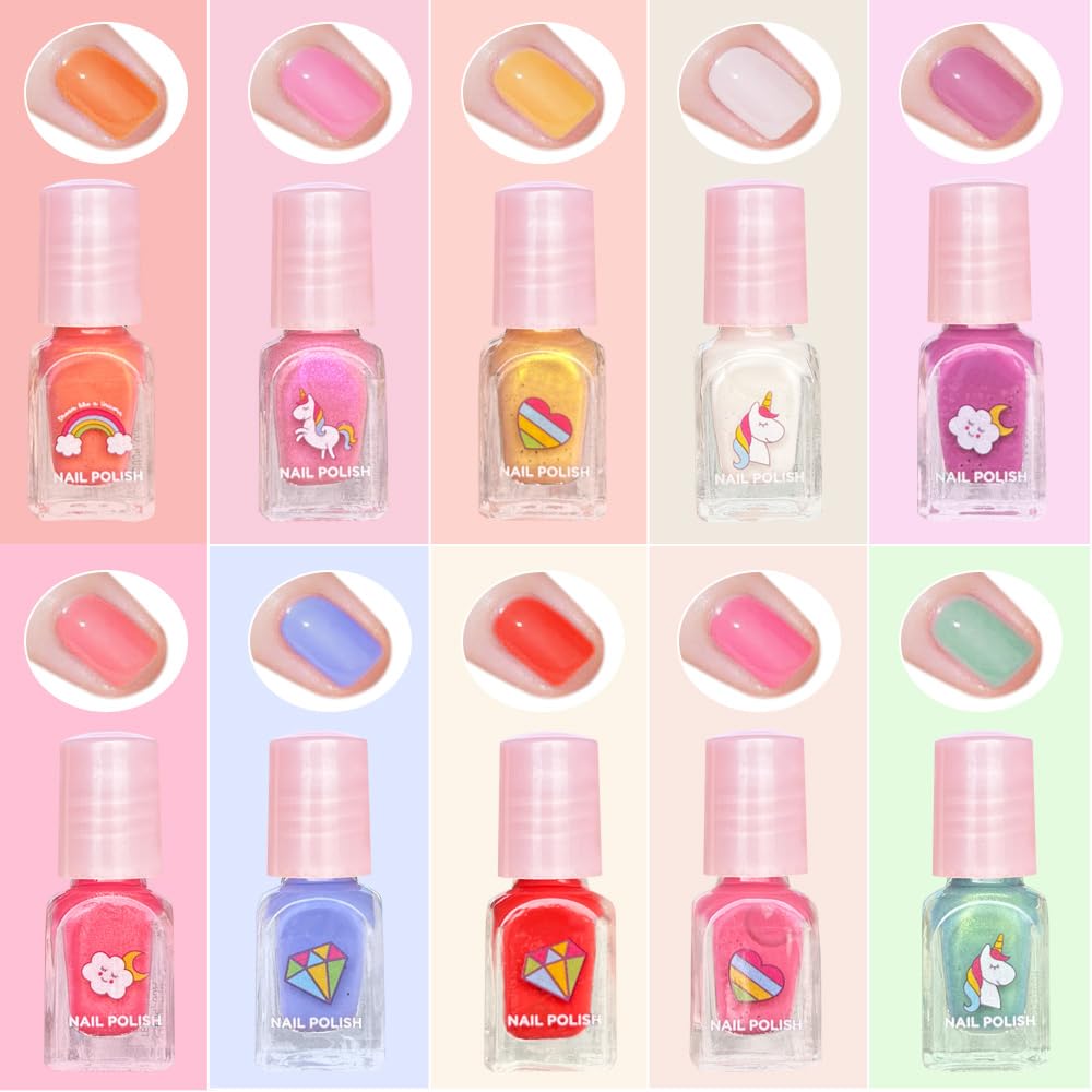 MU Unicorn Fantasy Kit: etiquetas dulces en botellas para decoración temática.