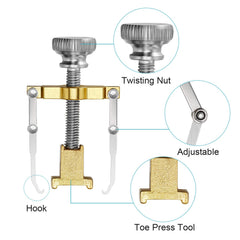 Mudder acero inoxidable para uñas dorado destaca durabilidad y limpieza fácil