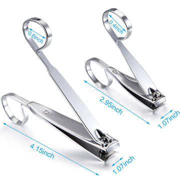 Mudder EZ Grip corta uñas para pies, ideal para uñas gruesas.