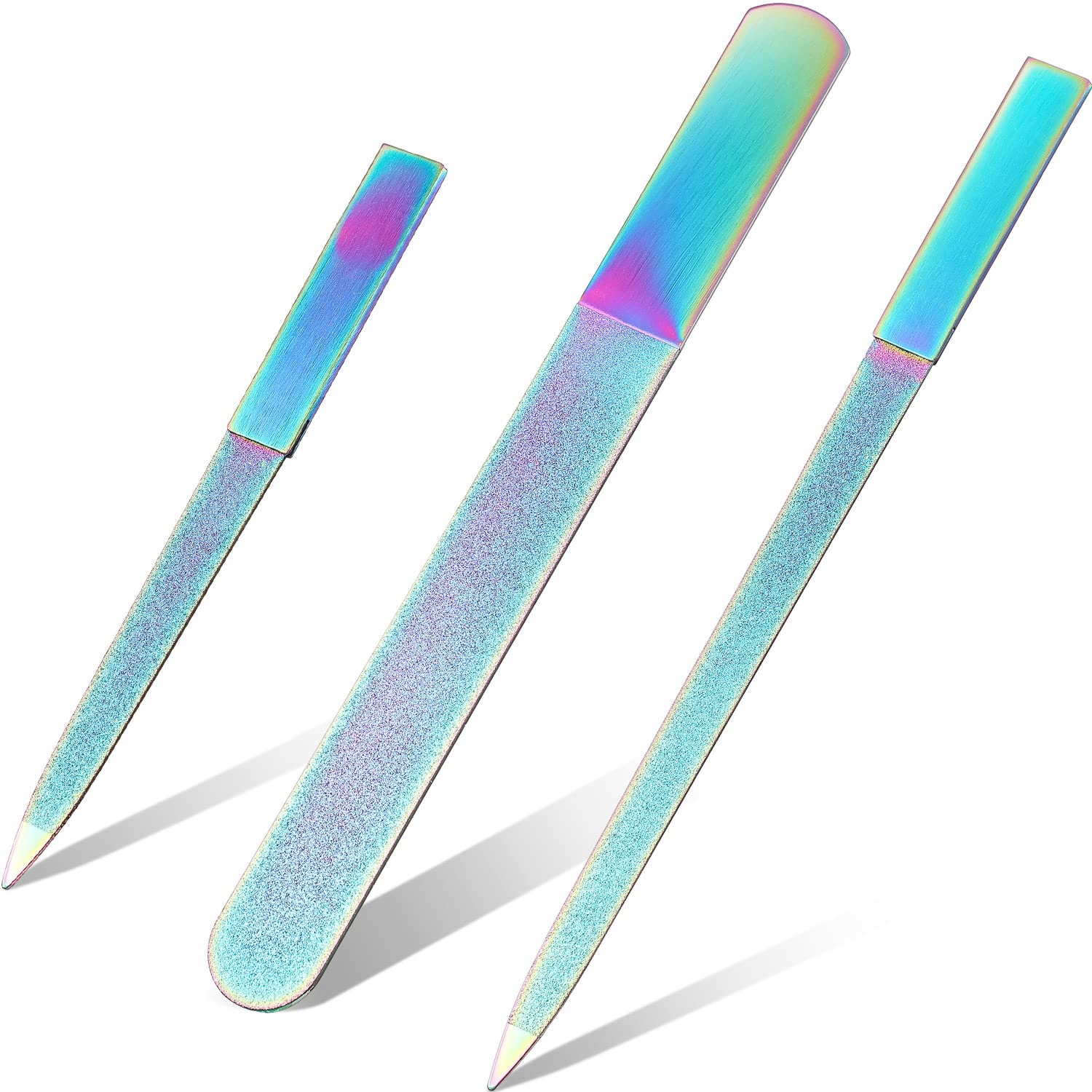 Lima diamante Mudder pequeña, doble cara para pulir uñas con acabado liso