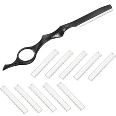 Mudder peine afilador para cabello, 11 piezas, ideal para salón o casa.