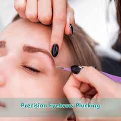 Pinzas Mudder para vello encarnado, color azul, diseño duradero y manejo cómodo