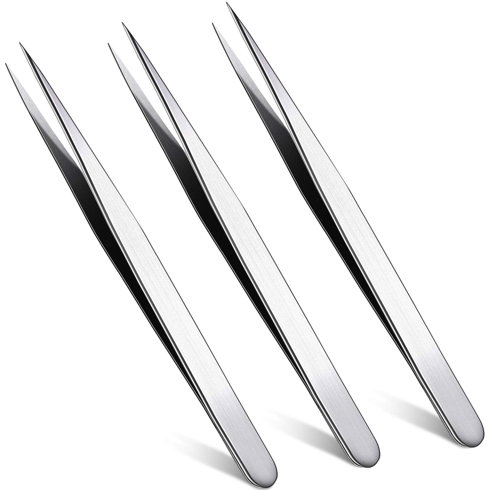 Tijeras Mudder para extensiones de pestañas, punta recta, precisión en la fijación.