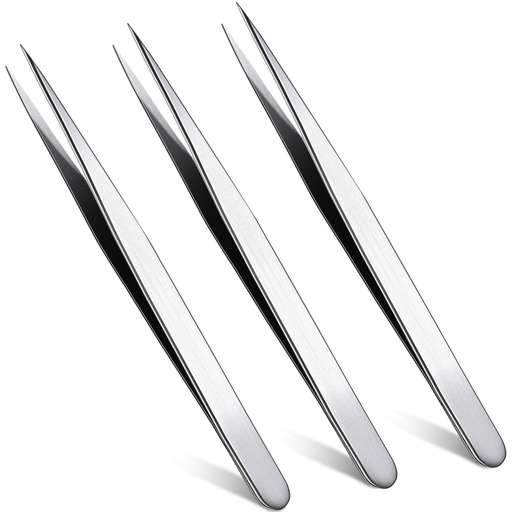Tijeras Mudder para extensiones de pestañas, punta recta, precisión en la fijación.