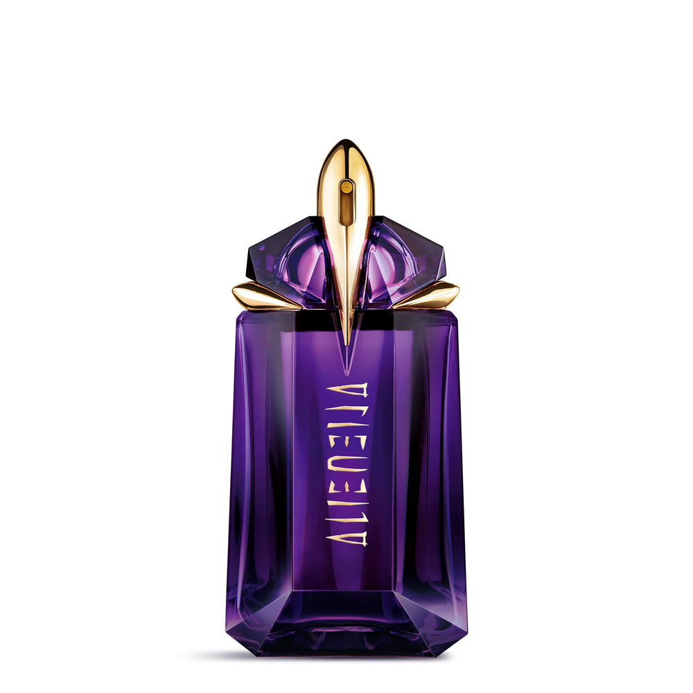 Mugler Alien, botella de perfume, fragancia duradera para cada día