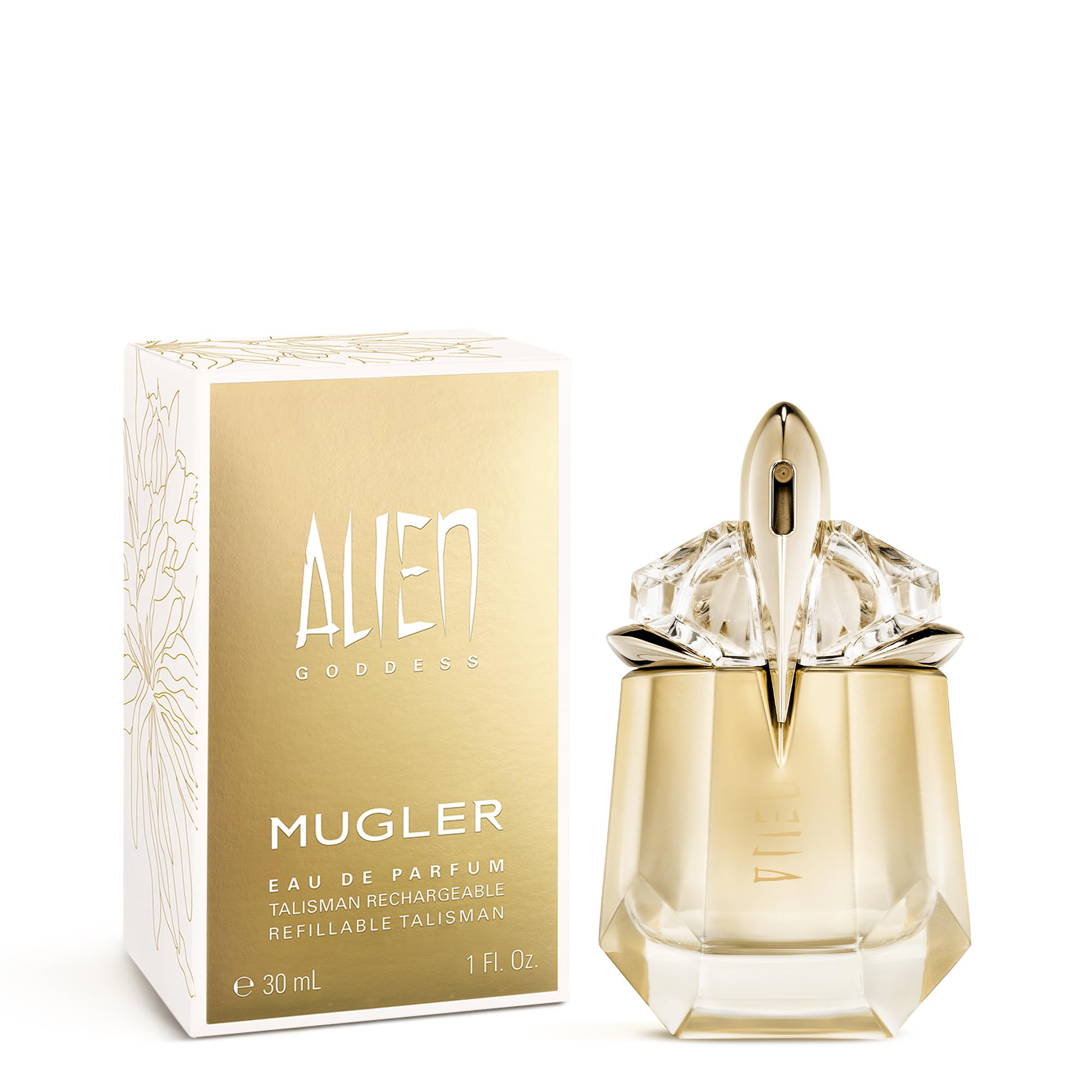 Mugler Alien Goddess: aplicador de perfume para uso preciso.