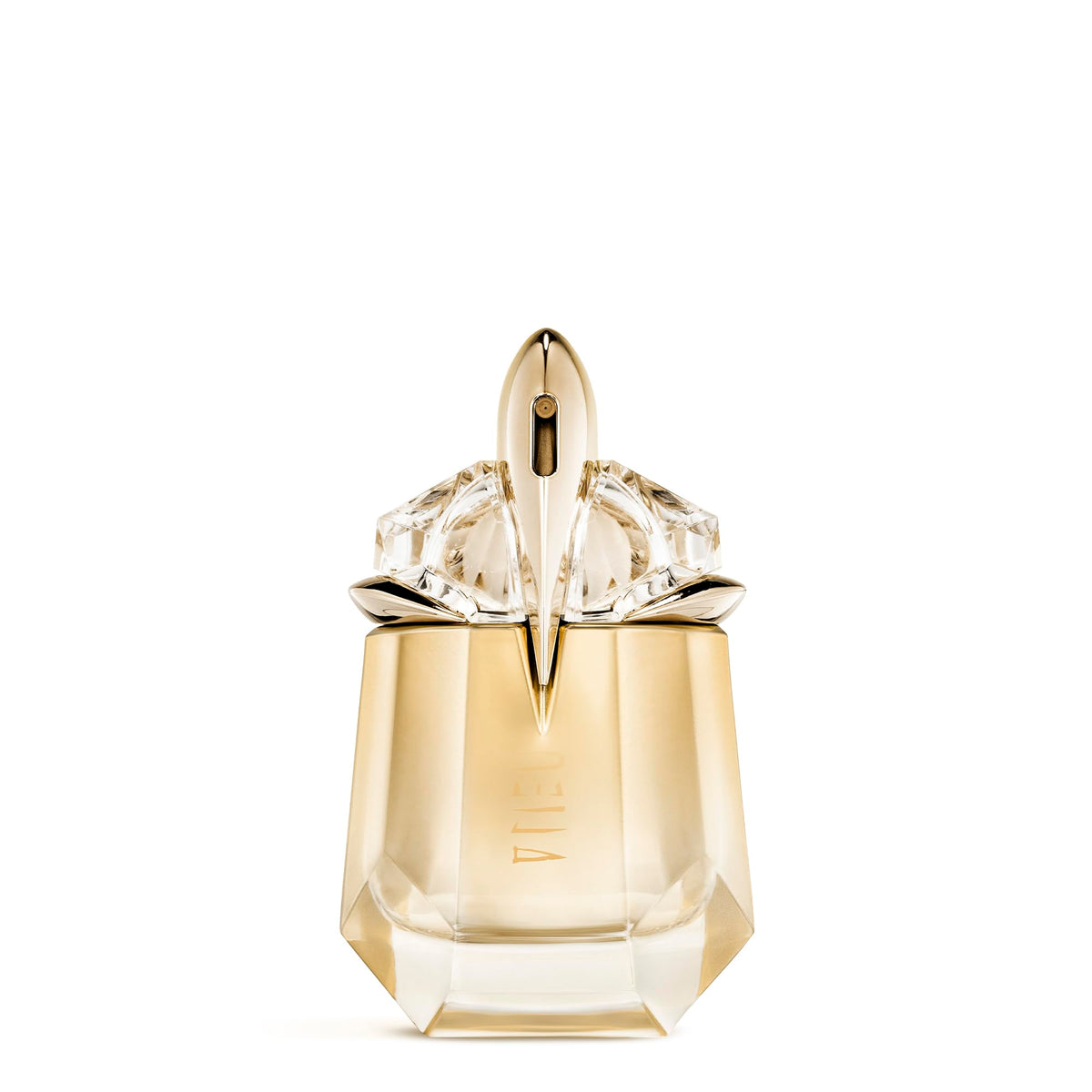 Mugler Alien Goddess: botella dorada para ocasiones especiales.