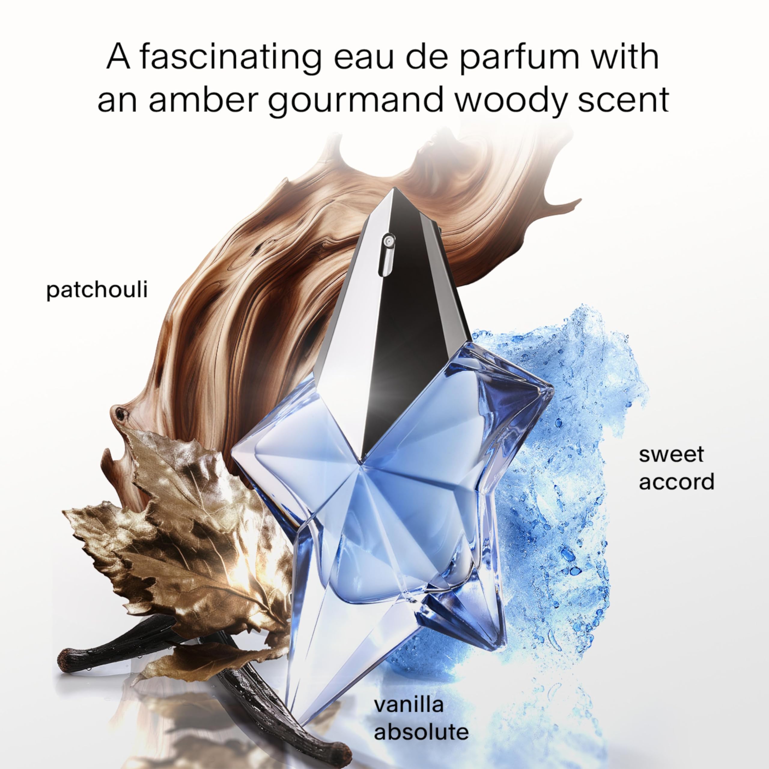 Mugler Angel, bergamota calabriana, sensación fresca que anima el día.