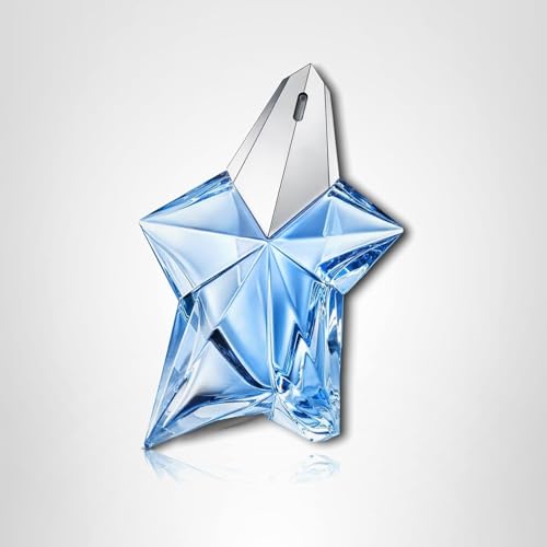 Mugler Angel, estrella del branding, toque premium para colecciones de fragancias.