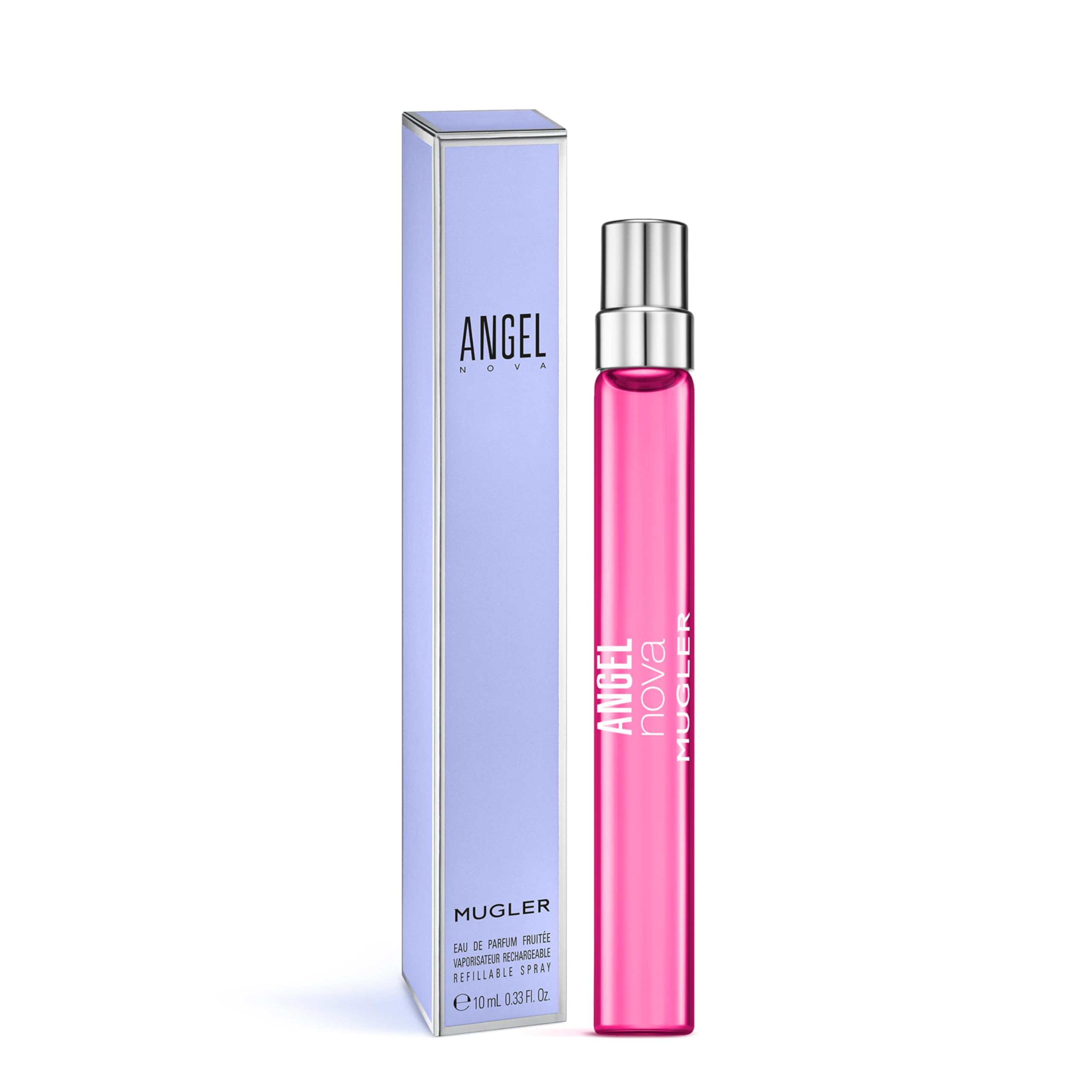 Mugler Angel Nova: chorro-perfume para rociar y crear un aura elegante.