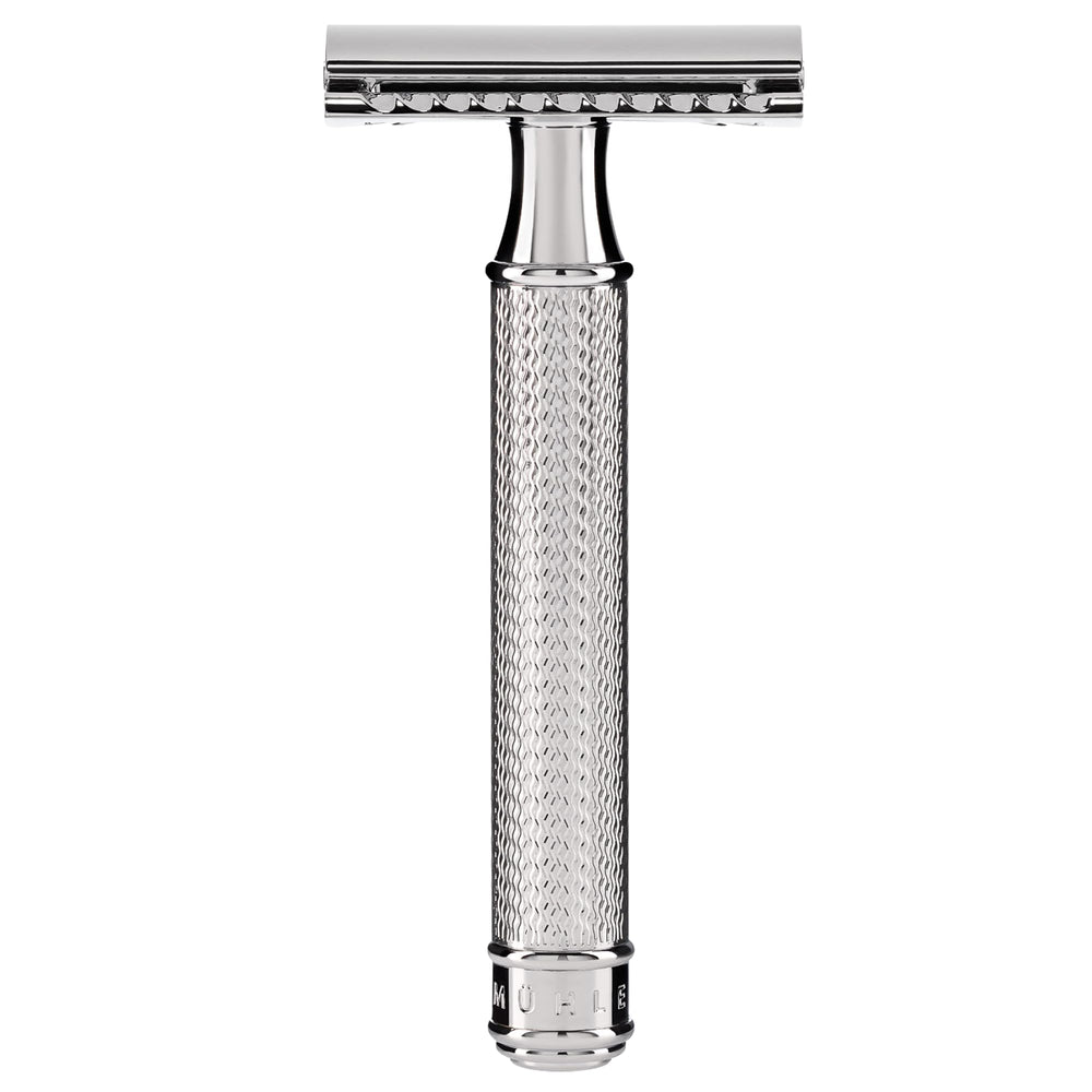 MÜHLE TRADITIONAL R89 ofrece afeitado cercano con cabezal de peine cerrado