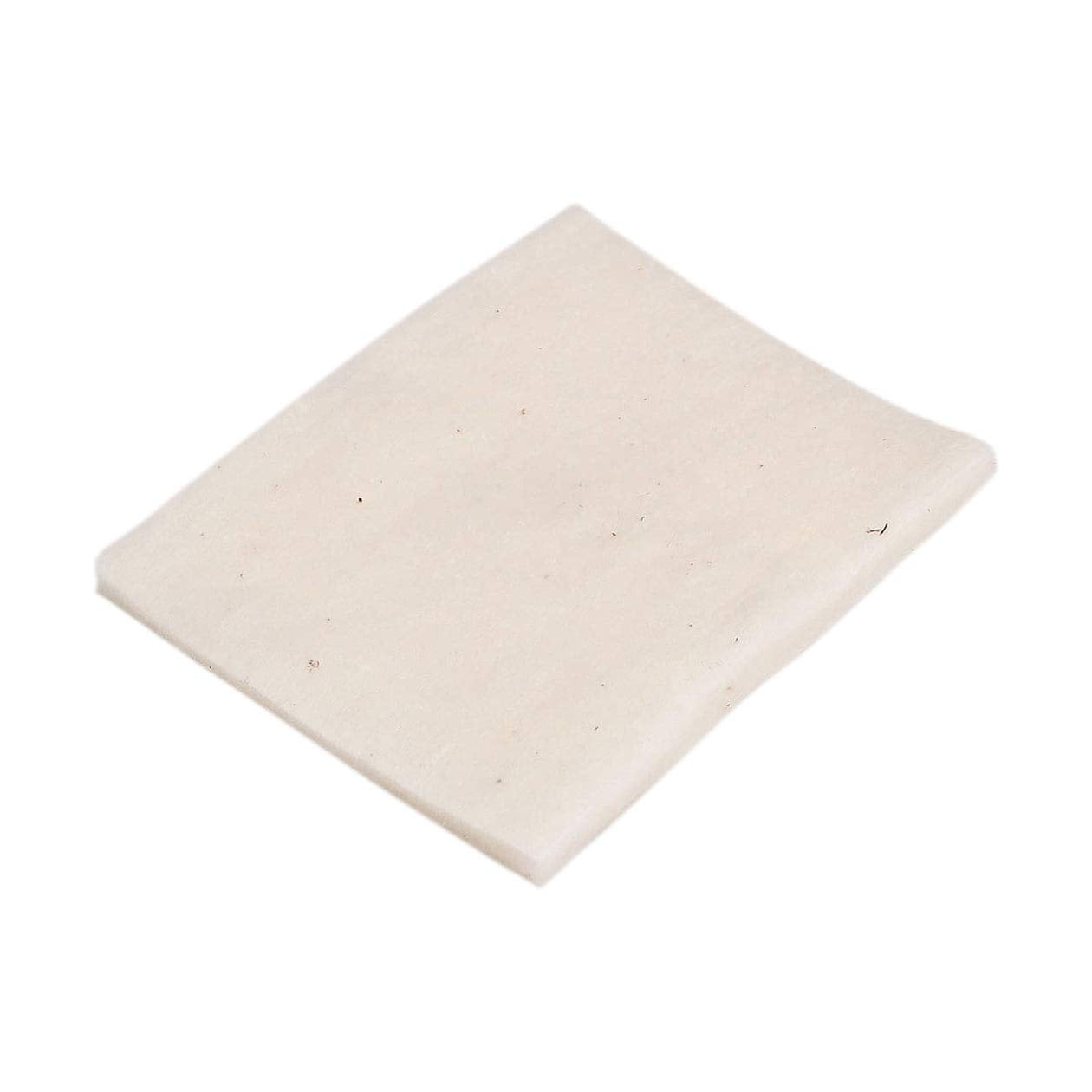 MUJI algodón facial cortado sin blanquear, 60x50 mm, ideal para maquillaje suave.