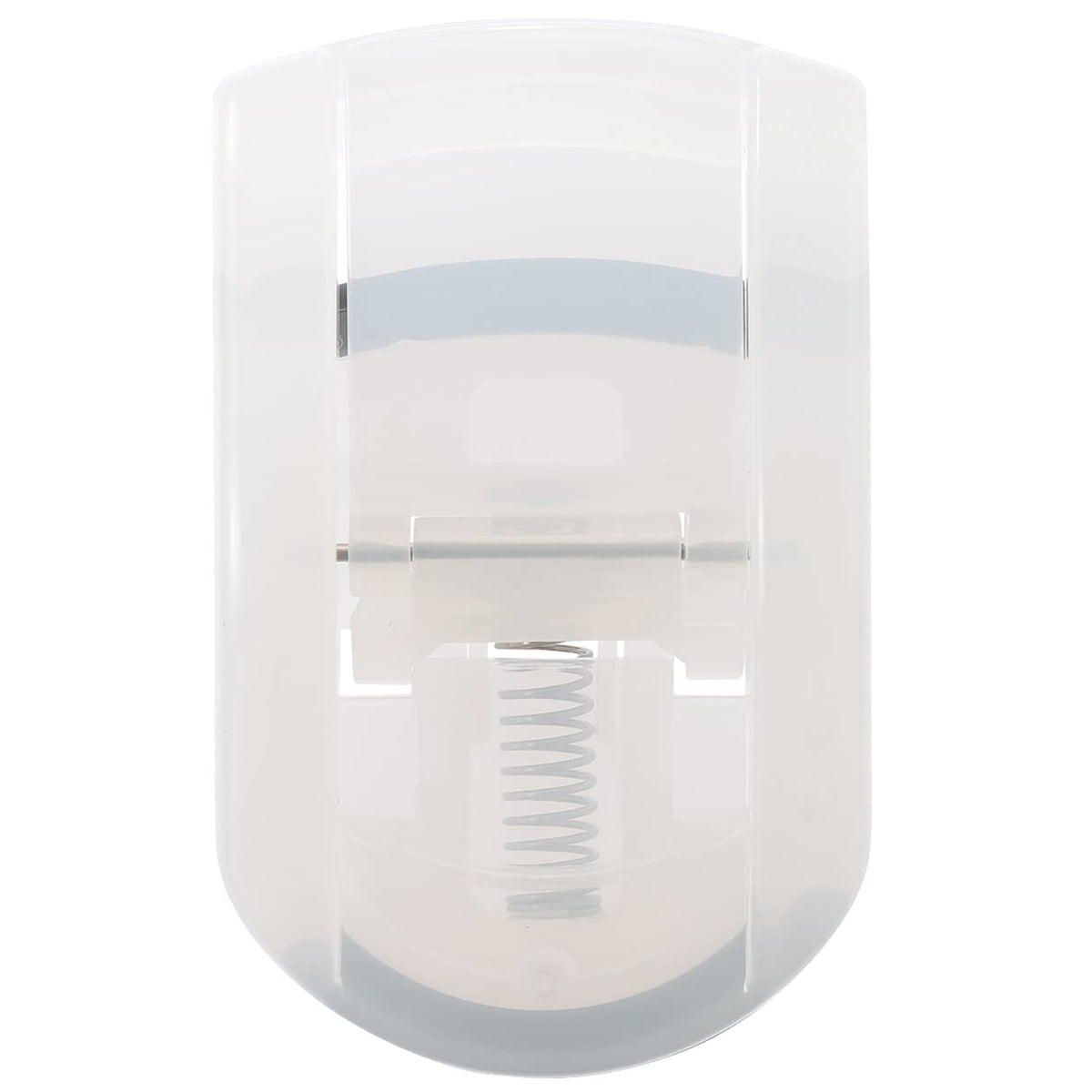 MUJI rizador de pestañas portátil, empaque japonés, ideal para retoques sobre la marcha.