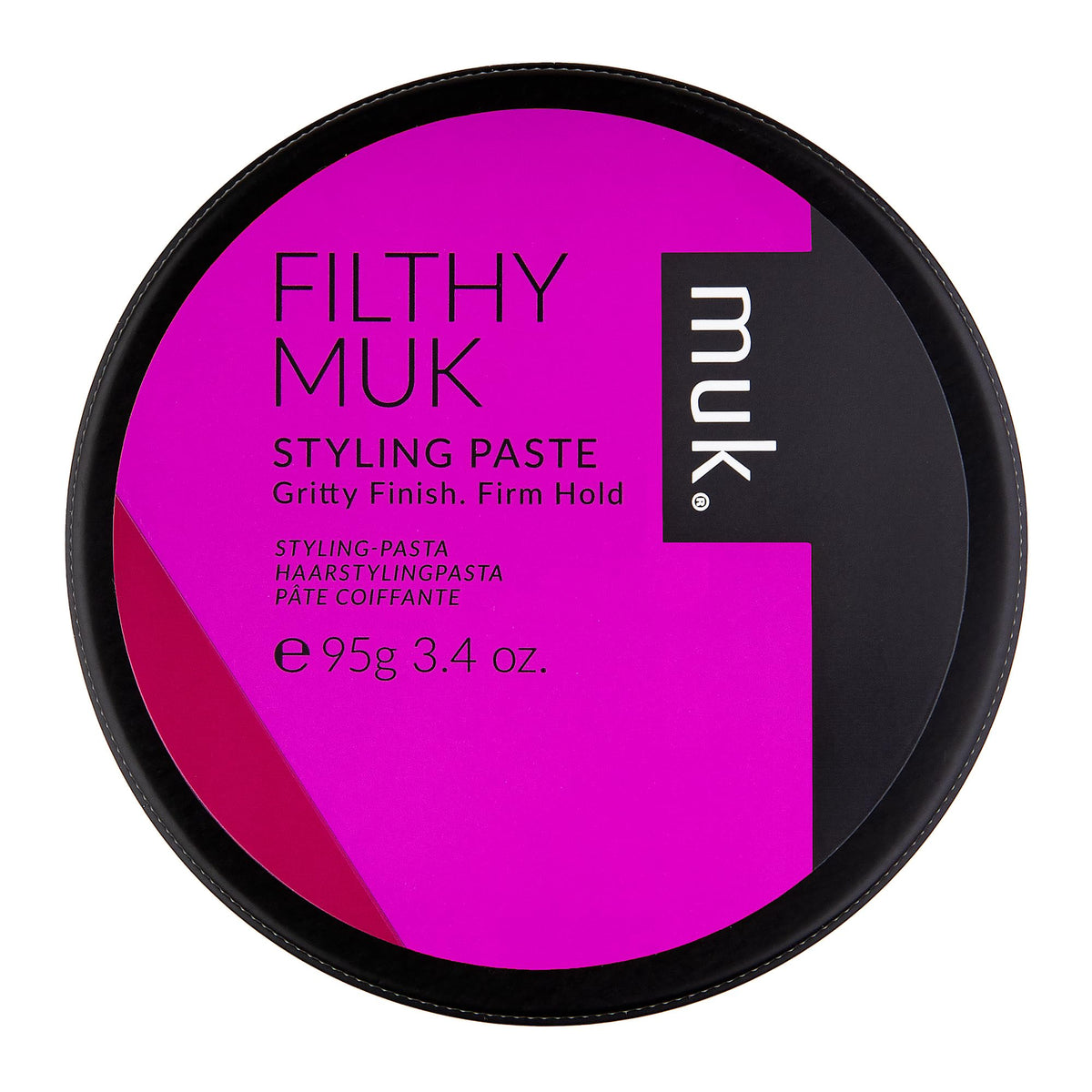 Muk Filthy Gritty Finish en bote para texturizar peinados y definición.