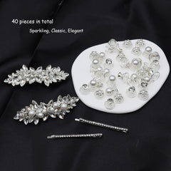 Accesorios Mulzile para boda con cristal, realzan look nupial.